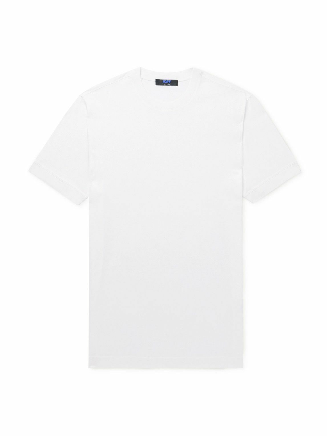 Kiton - Cotton-Jersey T-Shirt - White