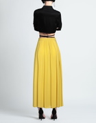 Alessia Santi Womens Maxi skirt Mustard
