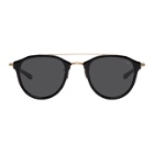 Eyevan 7285 Black and Gold Model 767 Sunglasses