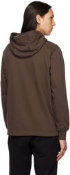 C.P. Company Brown Drawstring Hoodie