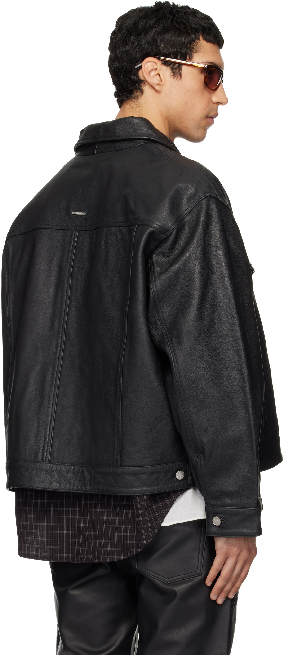 Deadwood Black Oracle Leather Jacket