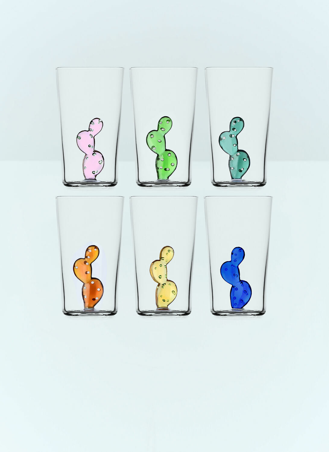 Ichendorf Milano Set Of Six Desert Plant Tall Glasses
