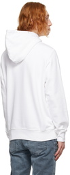 Diesel White Ecologo Hoodie