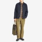 Barbour Men's Heritage+ Transport Patchwork Tote Bag in Dusky Green 
