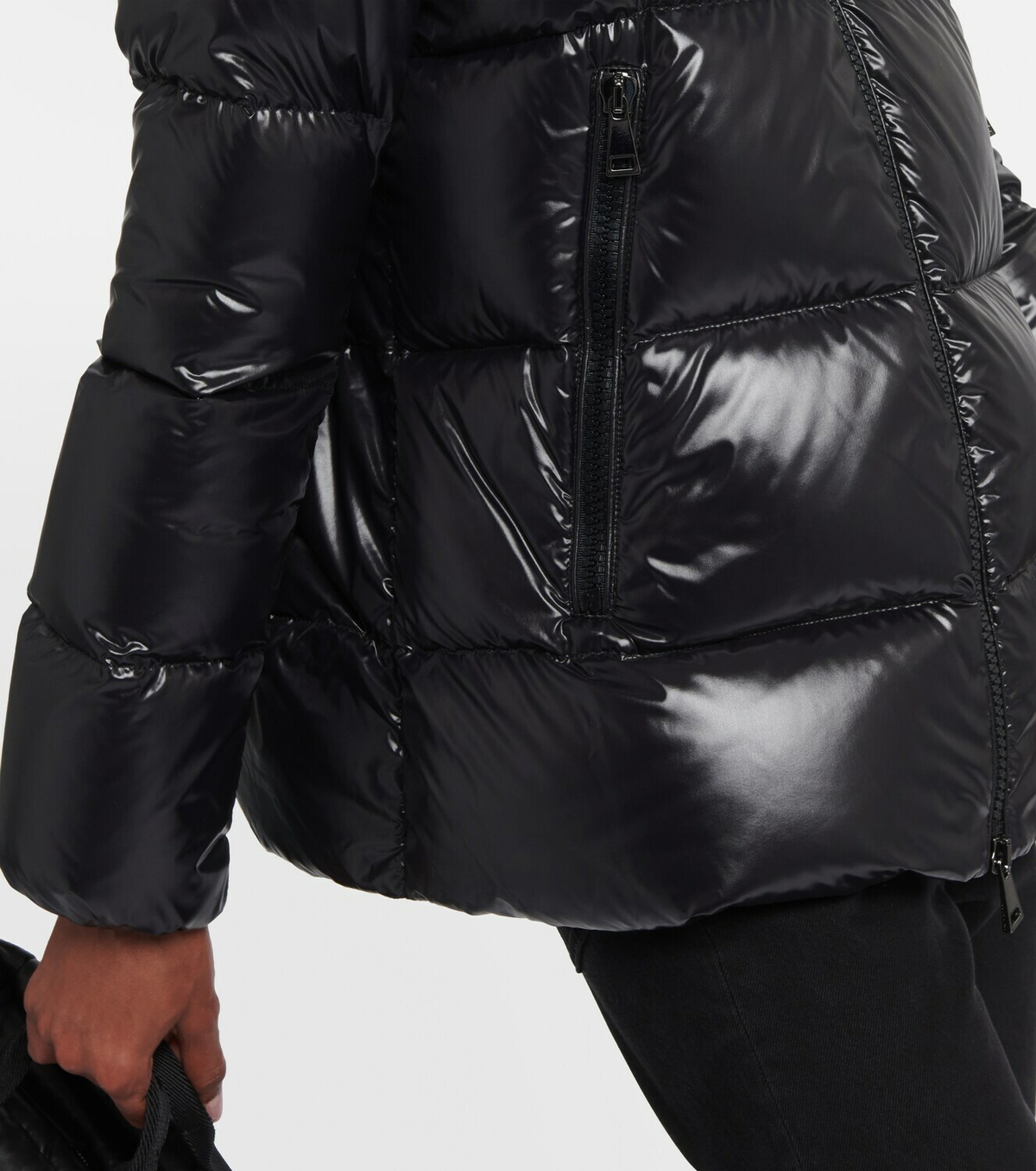 専用‼️美品MONCLERモンクレールLaiche Moncler - Laiche Black Short Down Jacket | Mitchell Stores