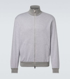 Brioni Cotton-blend track jacket