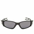 Oakley Plantaris SQ Sunglasses in Matte Black/Prizm Grey 