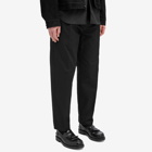 Jil Sander Men's Heavy Cotton Trousers in Black