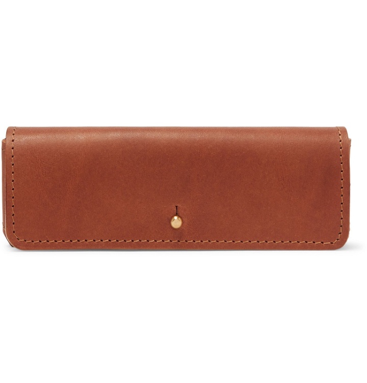 Photo: Cubitts - Leather Glasses Case - Brown