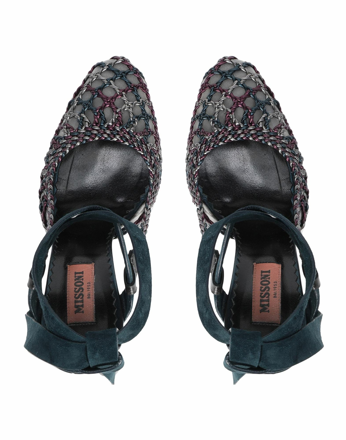 Missoni Womens Pumps Deep teal