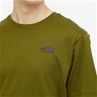 The North Face Men's Redbox Celebration T-Shirt in Forest Olive