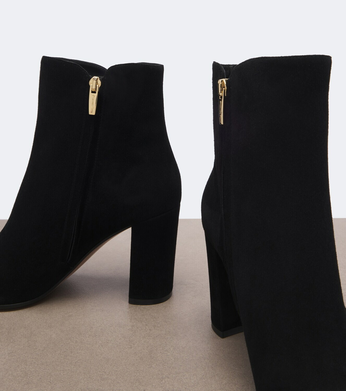 Gianvito Rossi Suede ankle boots