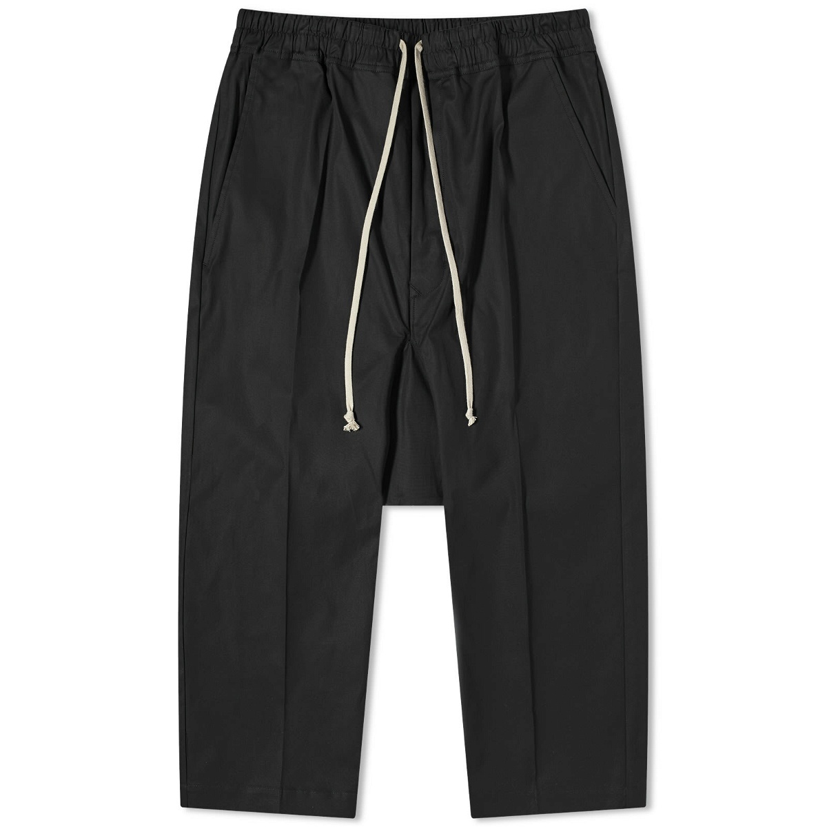 Photo: Rick Owens Men's Cargo Cropped Pant in Black