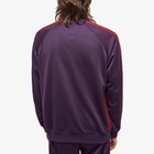 Needles Men's Poly Smooth Track Jacket in Dark Purple