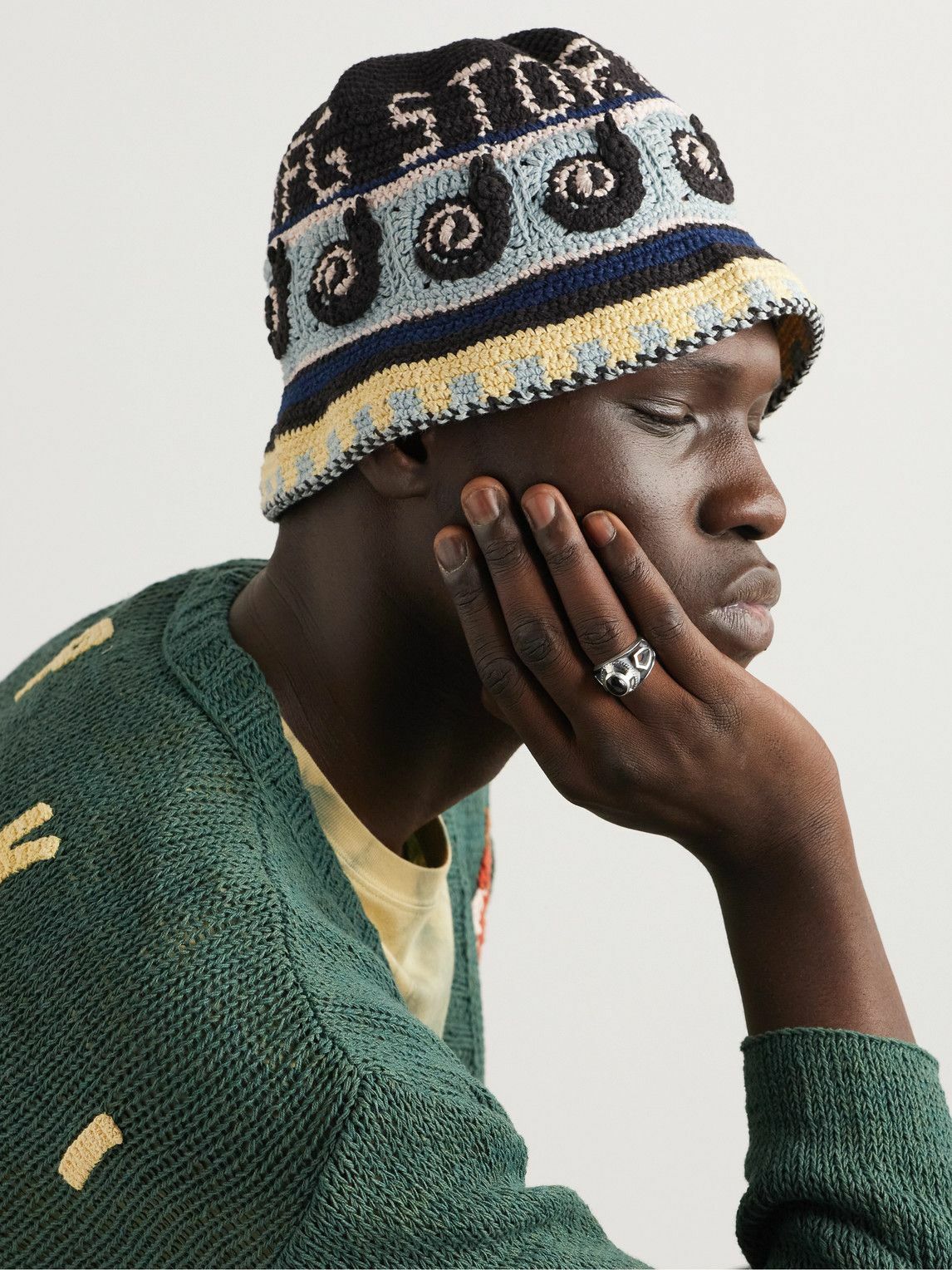 Story Mfg. - Crocheted Organic Cotton Bucket Hat Story Mfg.