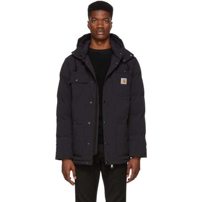 Photo: Carhartt Work In Progress Black Alpine Coat