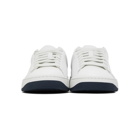Kenzo White and Navy Sport Logo Sneakers