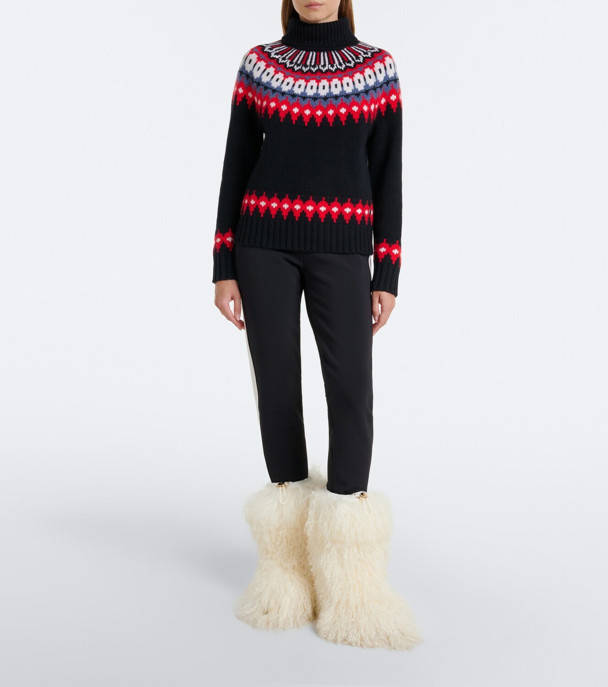 Bogner Les Arcs shearling snow boots