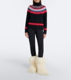 Bogner Les Arcs shearling snow boots