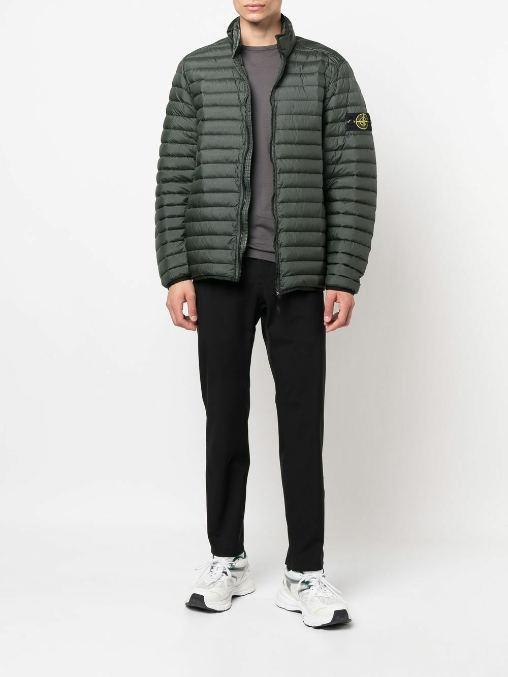 【極希少】11aw stone  short down jacket STONE ISLAND - Short Down Jacket Stone Island