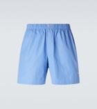 Wales Bonner Sunday cotton shorts