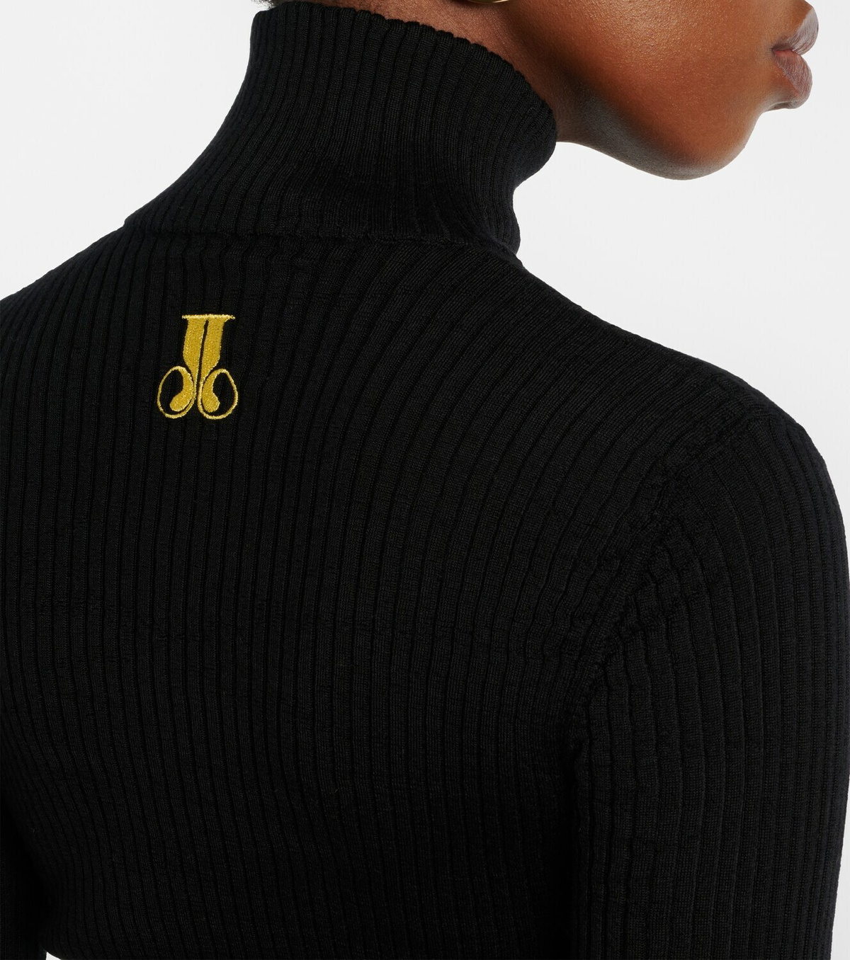 La DoubleJ High Kick cashmere and silk turtleneck sweater