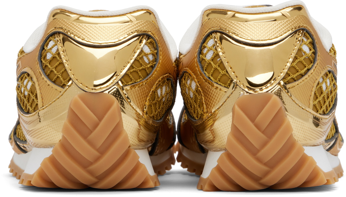 Bottega Veneta Gold Orbit Sneakers Bottega Veneta