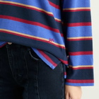 Damson Madder Women's Ali Long Sleeve Stripe T-Shirt in Multi