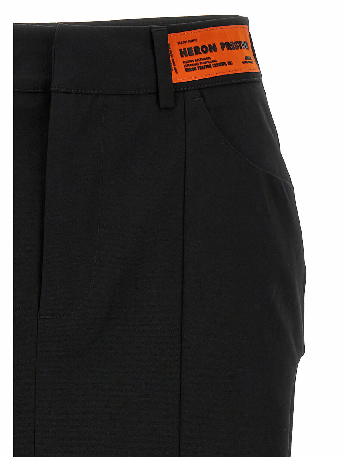 HERON PRESTON Gabardine Cut Out Skirt