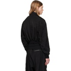 Julius Black Unchain Bomber Jacket