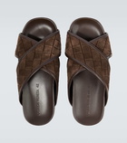 Bottega Veneta Tarik Intrecciato suede sandals