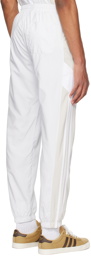 adidas Originals White & Beige Rekive Track Pants