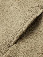 OrSlow - M-65 Fish Tail Cotton-Blend Fleece, Shell and Canvas Jacket - Green