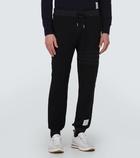 Thom Browne 4-Bar cotton and silk sweatpants