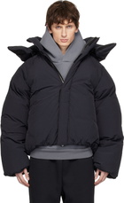 Seventh Black Space Down Coat
