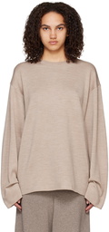 The Row Beige Naso Sweatshirt