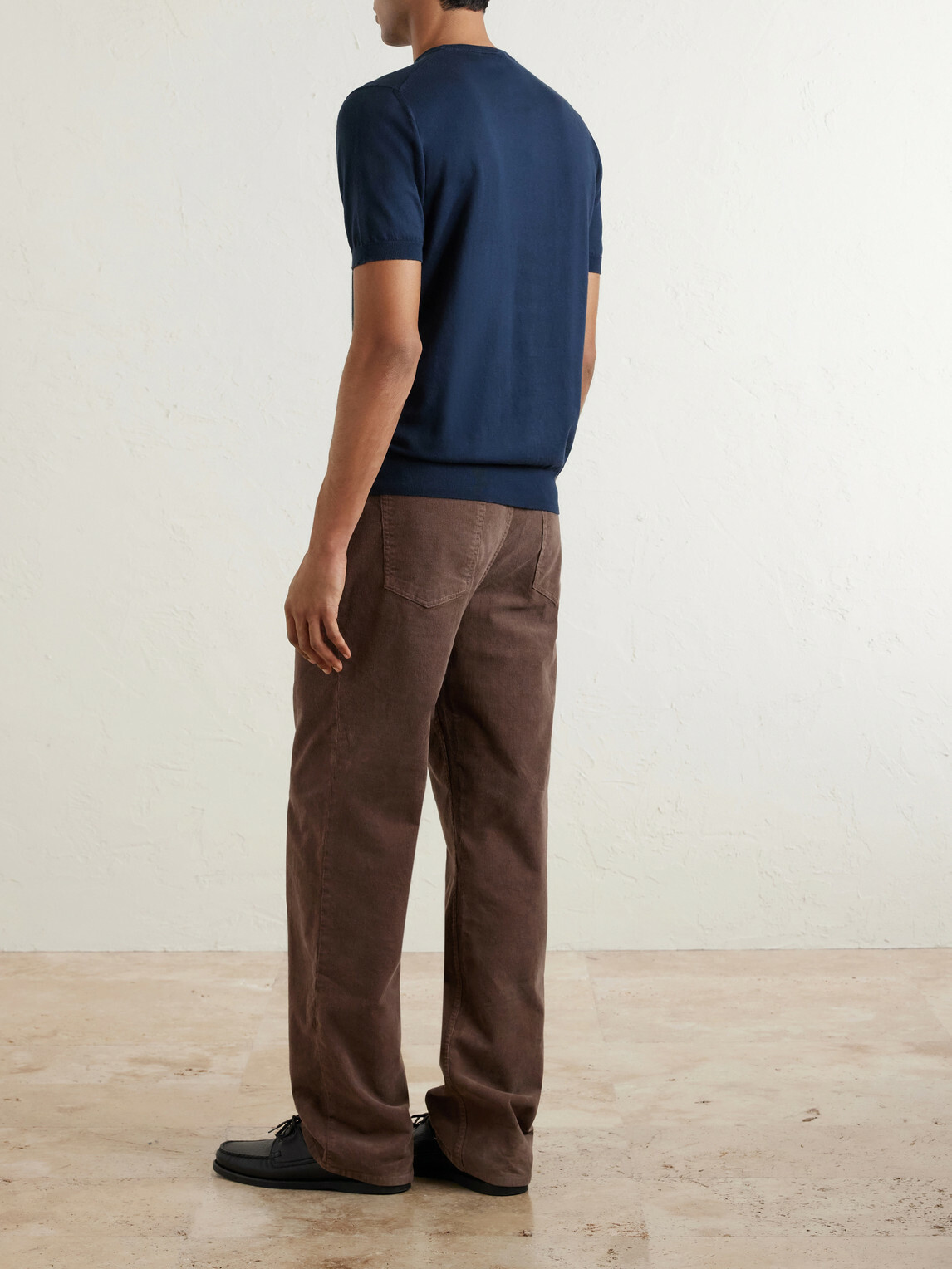Boglioli - Garment-Dyed Cotton T-Shirt - Blue