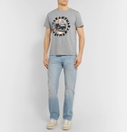 Isabel Marant - Zao Printed Mélange Cotton-Jersey T-Shirt - Gray