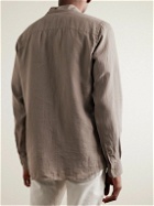 Agnona - Linen Shirt - Neutrals