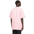 VETEMENTS Pink Sweet Logo T-Shirt