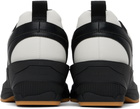 untitlab® Black Lace Up Heel Sneakers