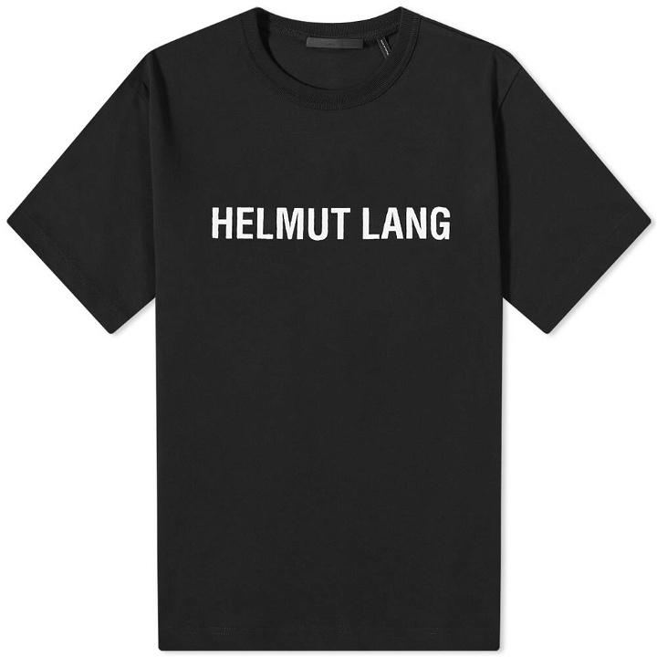 Photo: Helmut Lang Men's Core Logo T-Shirt in Black