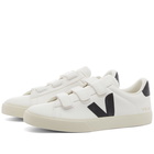 Veja Men's Recife Velcro Sneakers in Extra White/Black