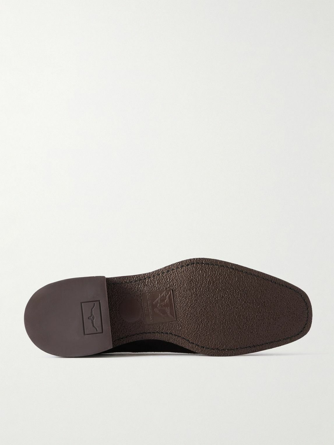 R.M.Williams - Comfort Craftsman Waxed-Suede Chelsea Boots - Brown