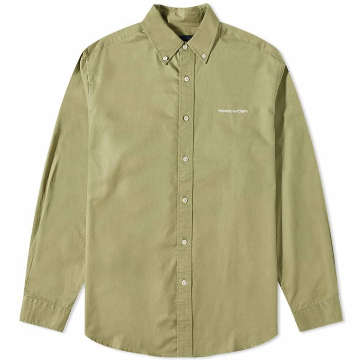 Photo: thisisneverthat Men's T-Logo Twill Shirt in Beige