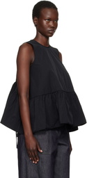Cecilie Bahnsen Black Asa Tank Top