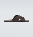 Orlebar Brown Muro leather sandals