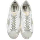 Golden Goose White See-Through Superstar Sneakers