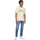 Rhude Off-White Logo Script T-Shirt