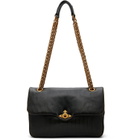 Vivienne Westwood Black Anita Medium Shoulder Bag